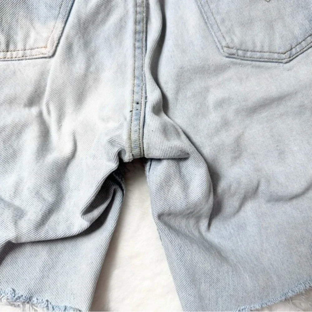 LEVI’S | Orange Tab Vintage Destroyed 560 Jean Shorts/Jorts Sz 29 Custom Cut Off - Picture 9 of 10
